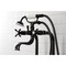 Kingston Brass CCK246K5 Freestanding Clawfoot Tub Faucet Package with Supply Line, Oil Rubbed Bronze CCK246K5 - alternate 4